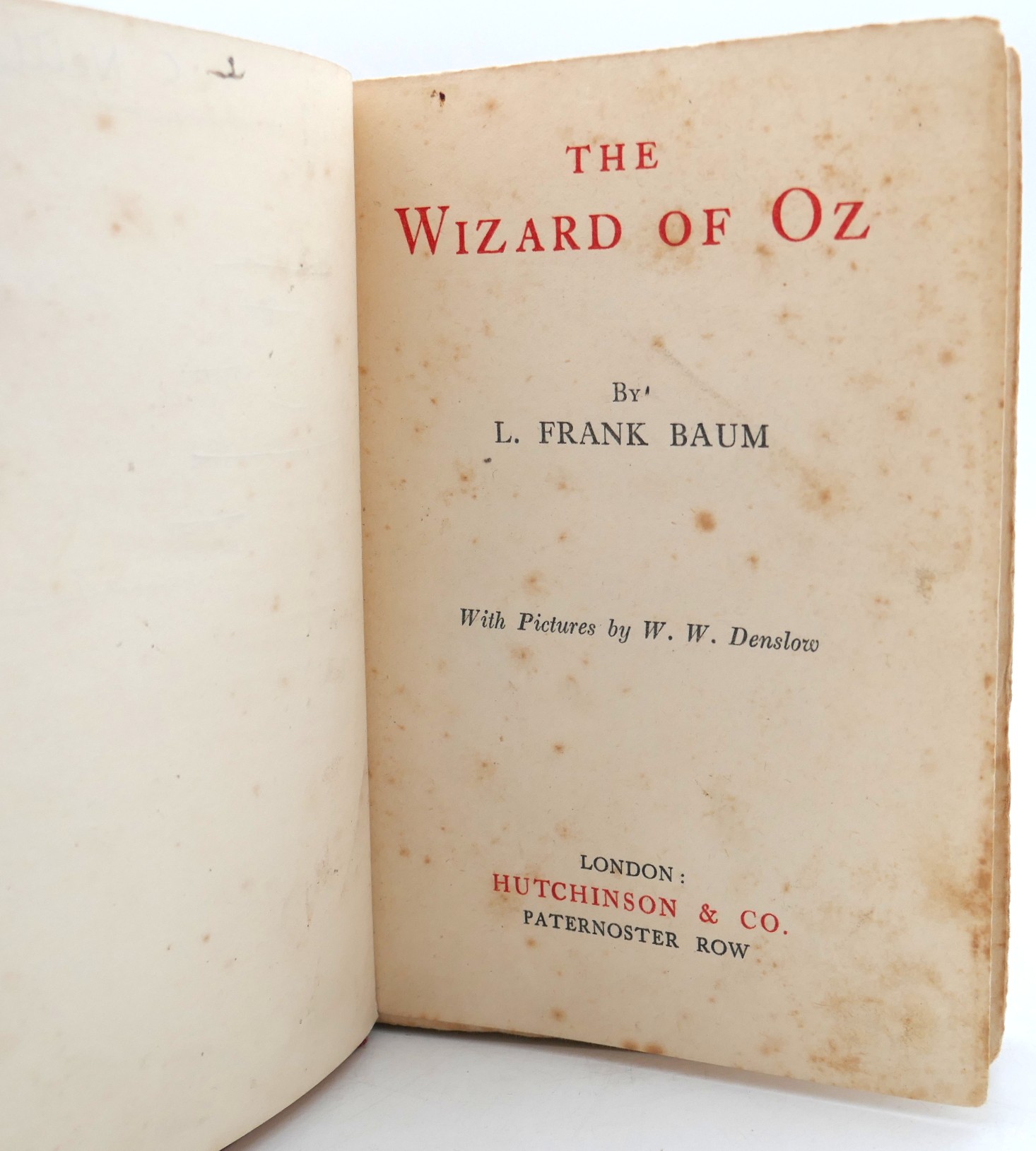 The Wizard of Oz. Pictures by W.W. Denslow (1926) - Image 2