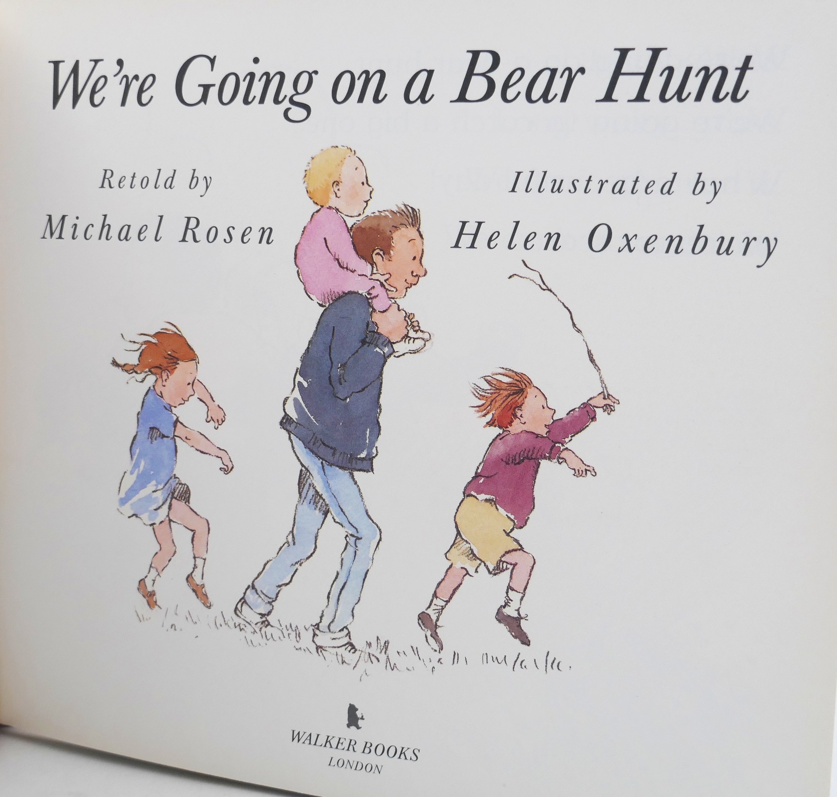 We're Going on a Bear Hunt. Inscribed by the Author (1990) - Image 3