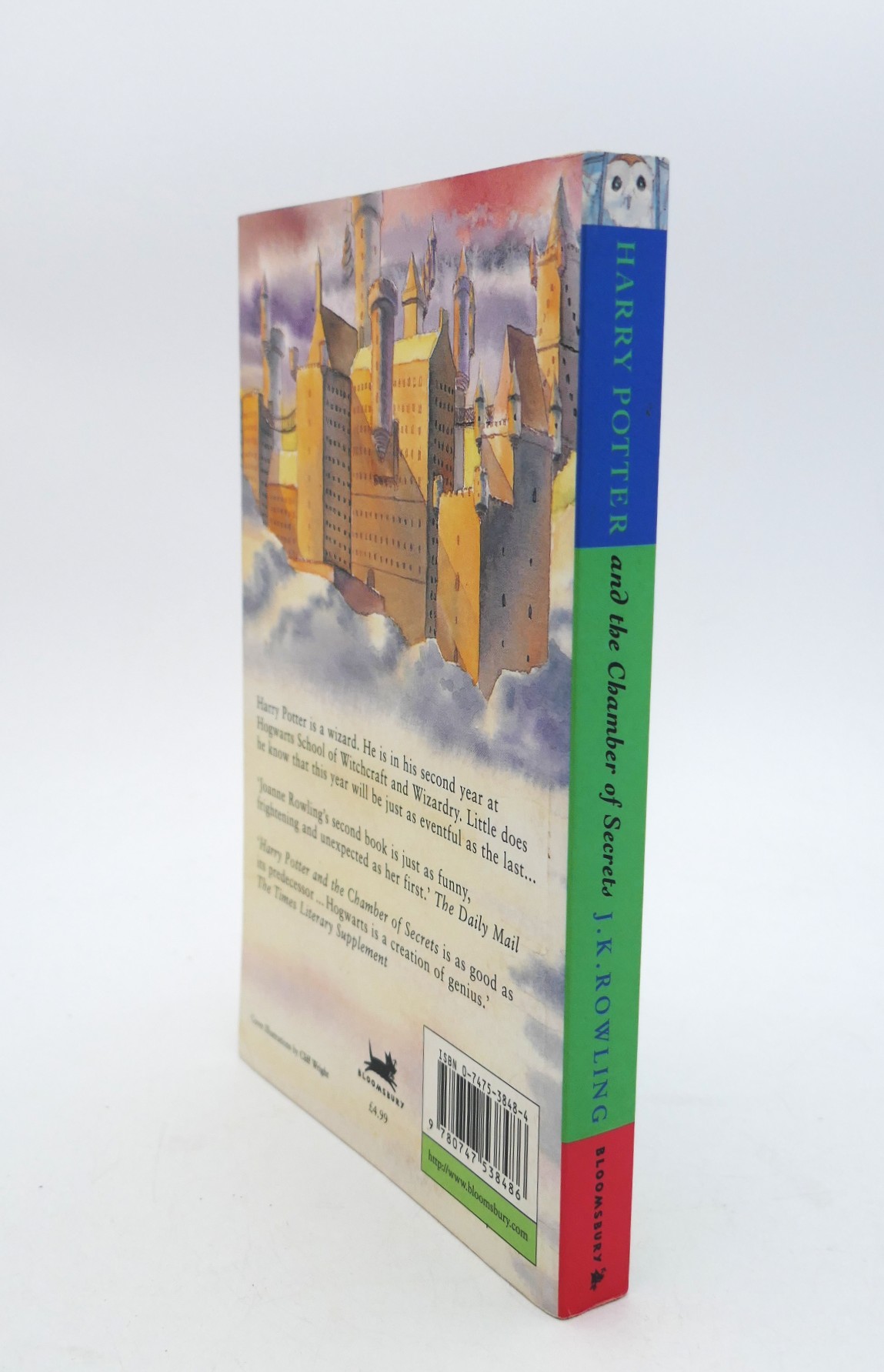 Harry Potter and the Chamber of Secrets. First Paperback Edition (1998) - Image 2