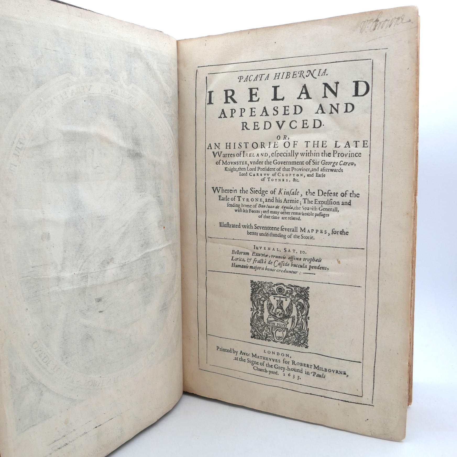 Pacata Hibernia. A History of the Wars in Ireland, During the Reign of Queen Elizabeth (1633) - Image 5