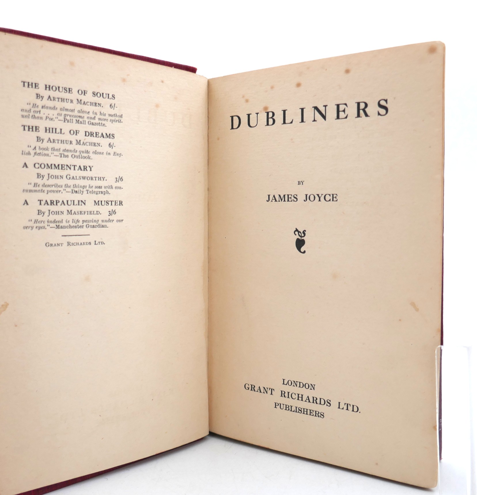 Dubliners. First Edition (1914) - Image 5