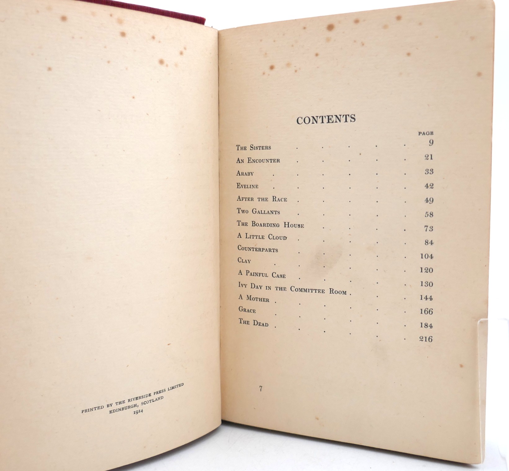 Dubliners. First Edition (1914) - Image 6