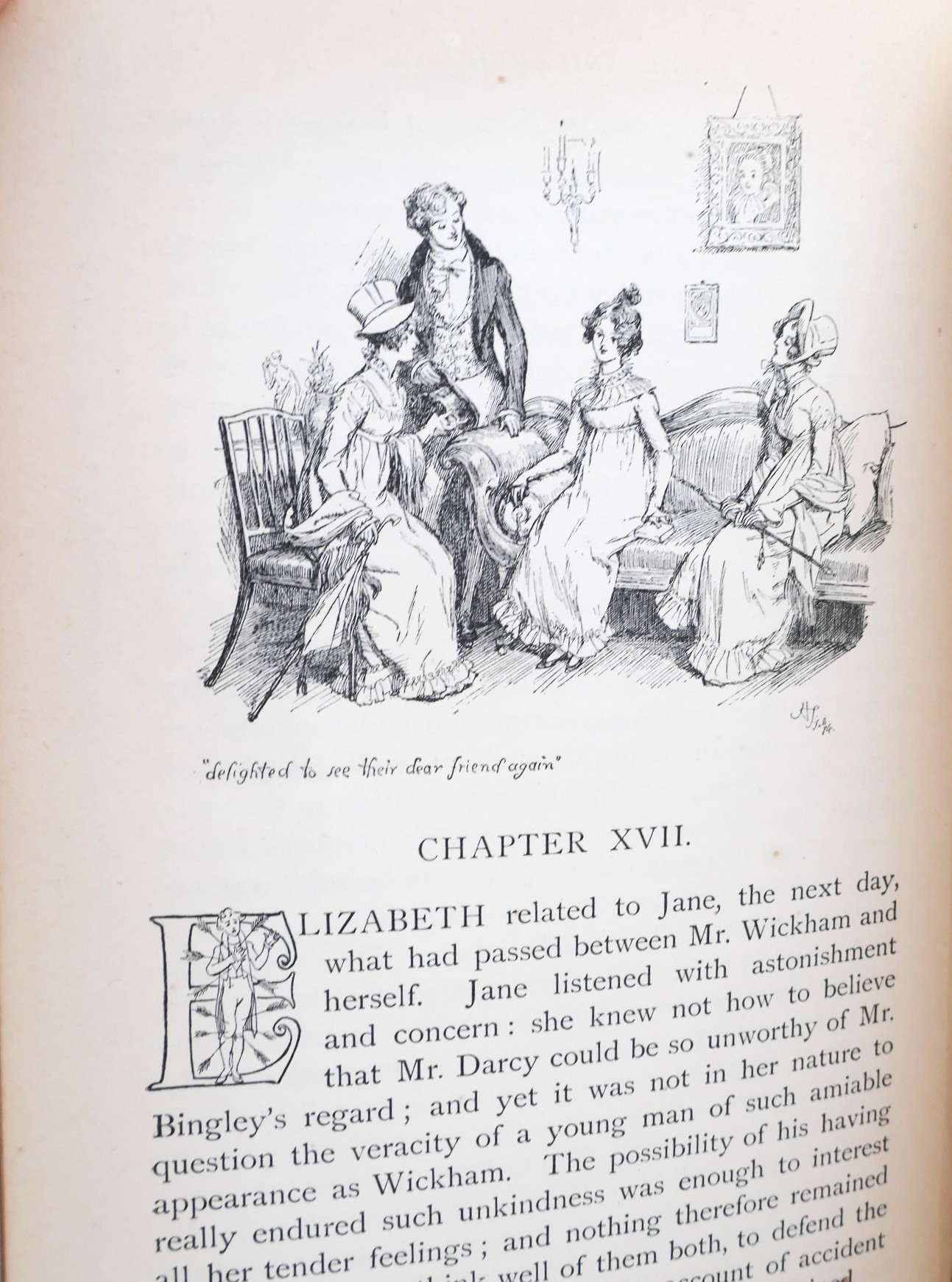 Pride and Prejudice. Illustrated by Hugh Thomson. First Issue (1894) - Image 10