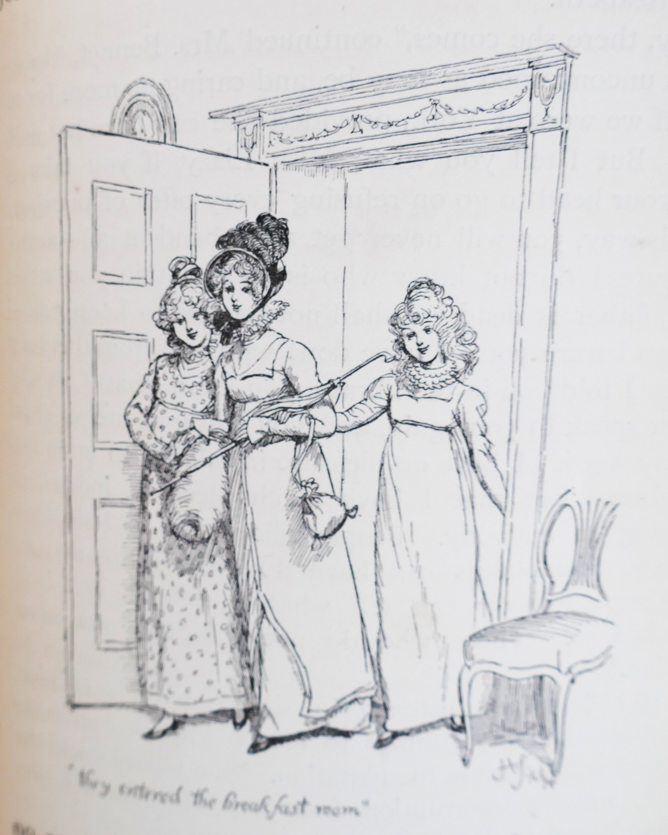 Pride and Prejudice. Illustrated by Hugh Thomson. First Issue (1894) - Image 11