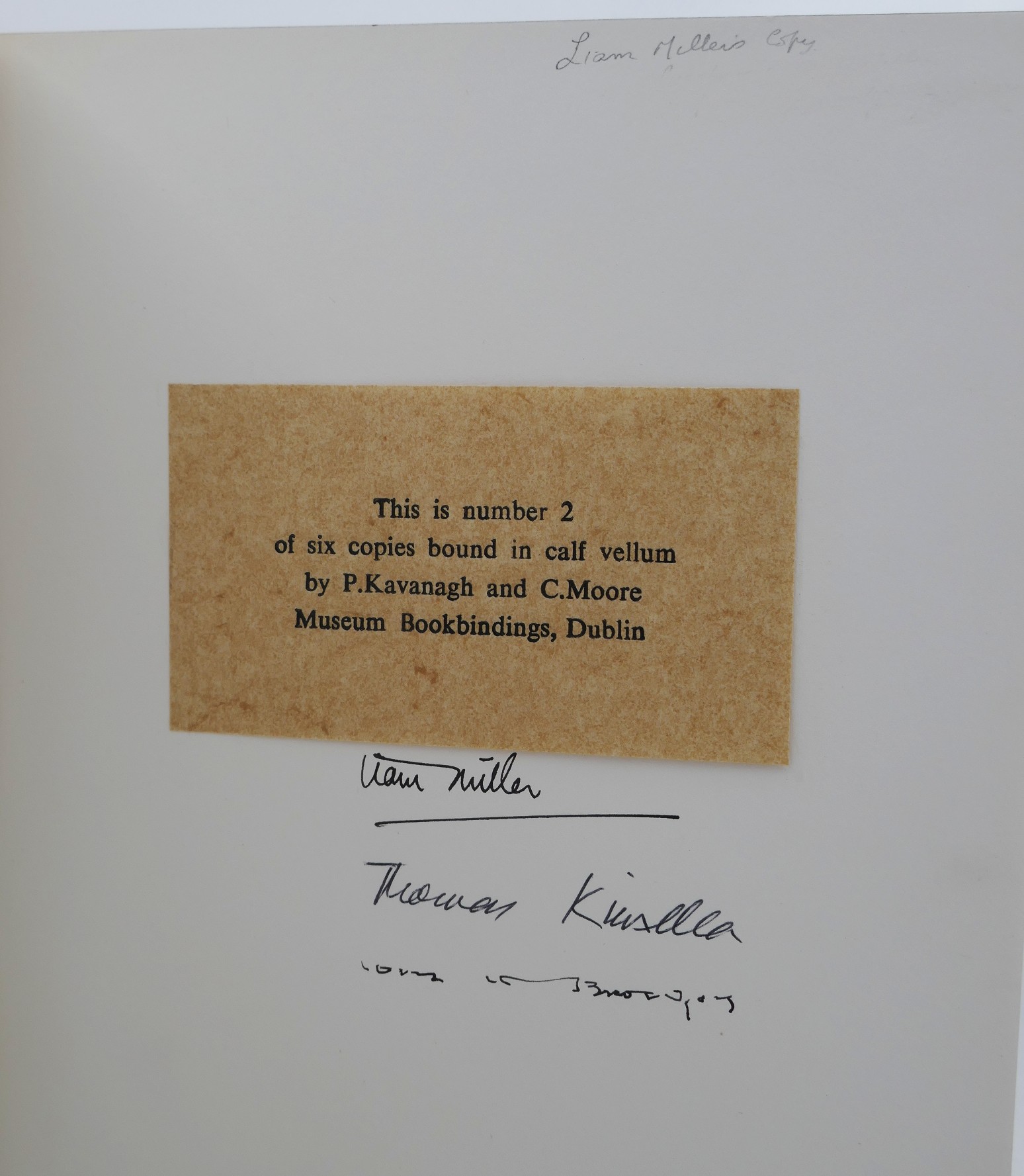 The Tain. One of Six Specially Bound Copies (1969) - Image 4