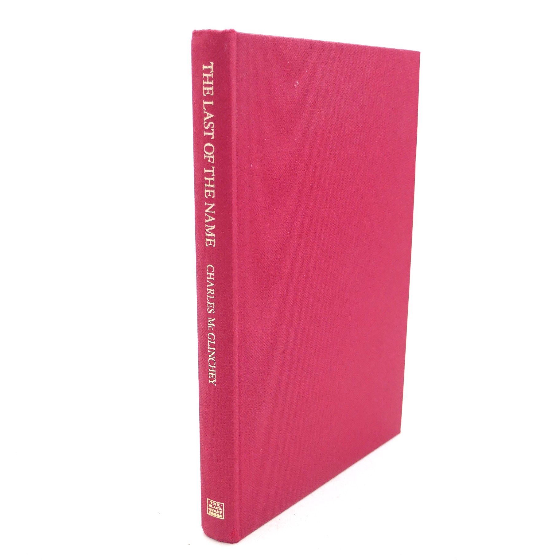 The Last of the Name. Inscribed Copy (1986)