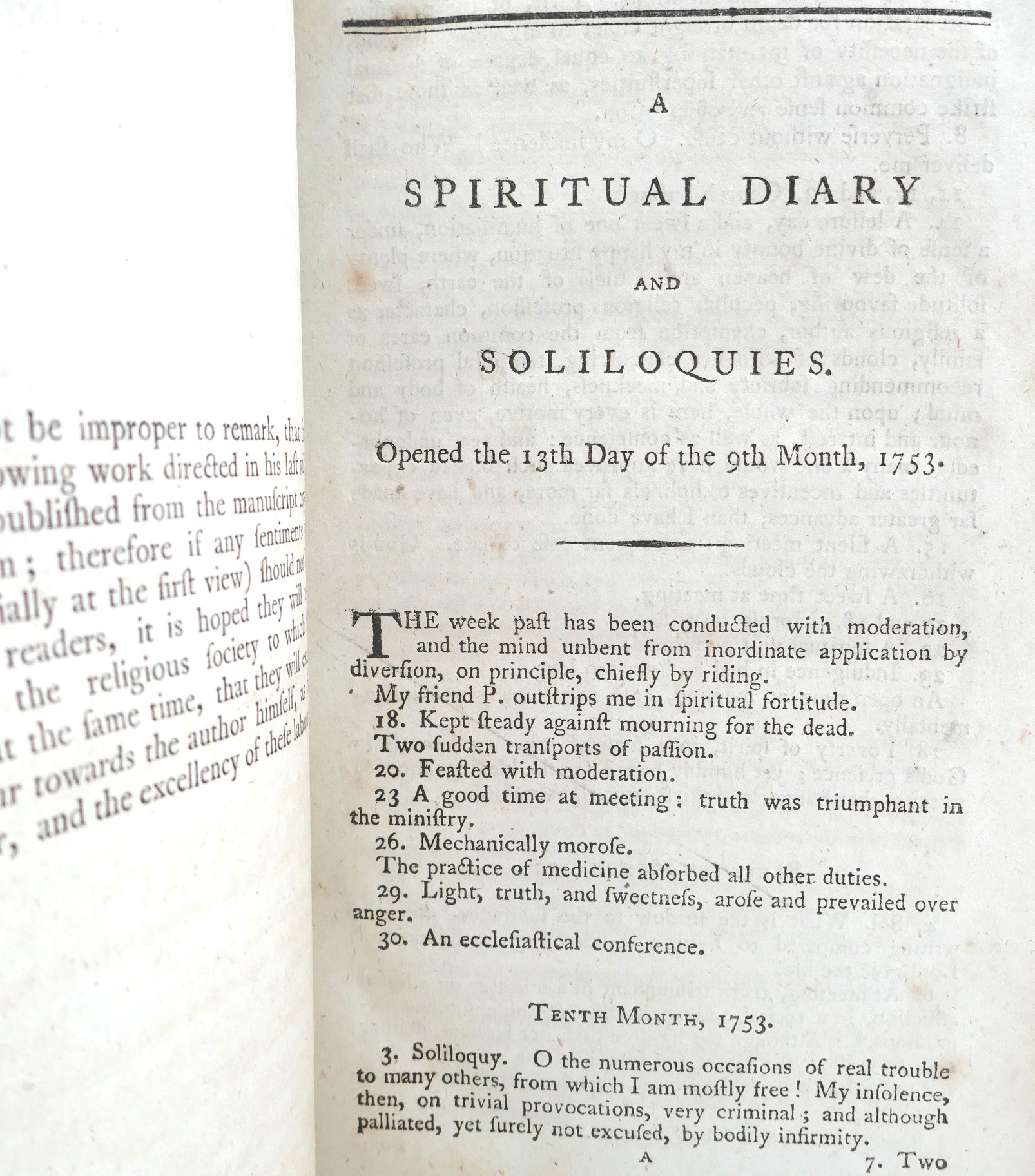 A Spiritual Diary and Soliloquies (1798) - Image 3