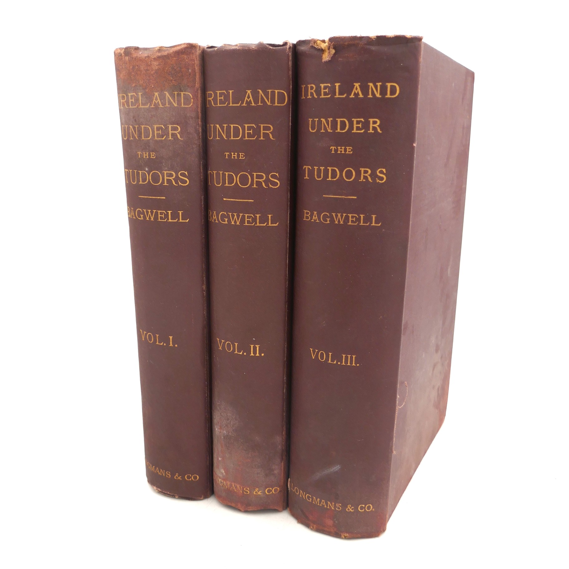 Ireland Under the Tudors. Three Volumes (1885-1890)