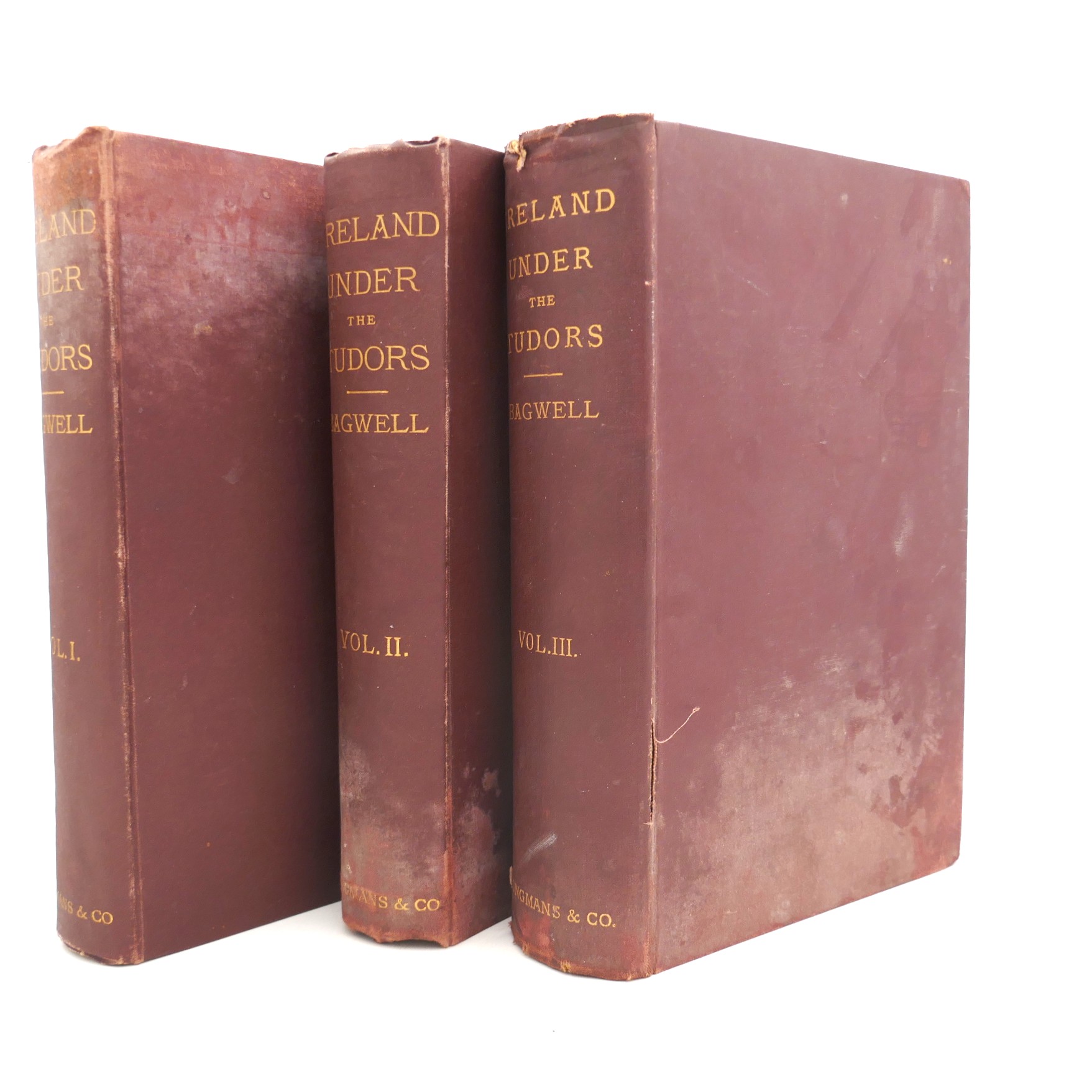Ireland Under the Tudors. Three Volumes (1885-1890) - Image 2