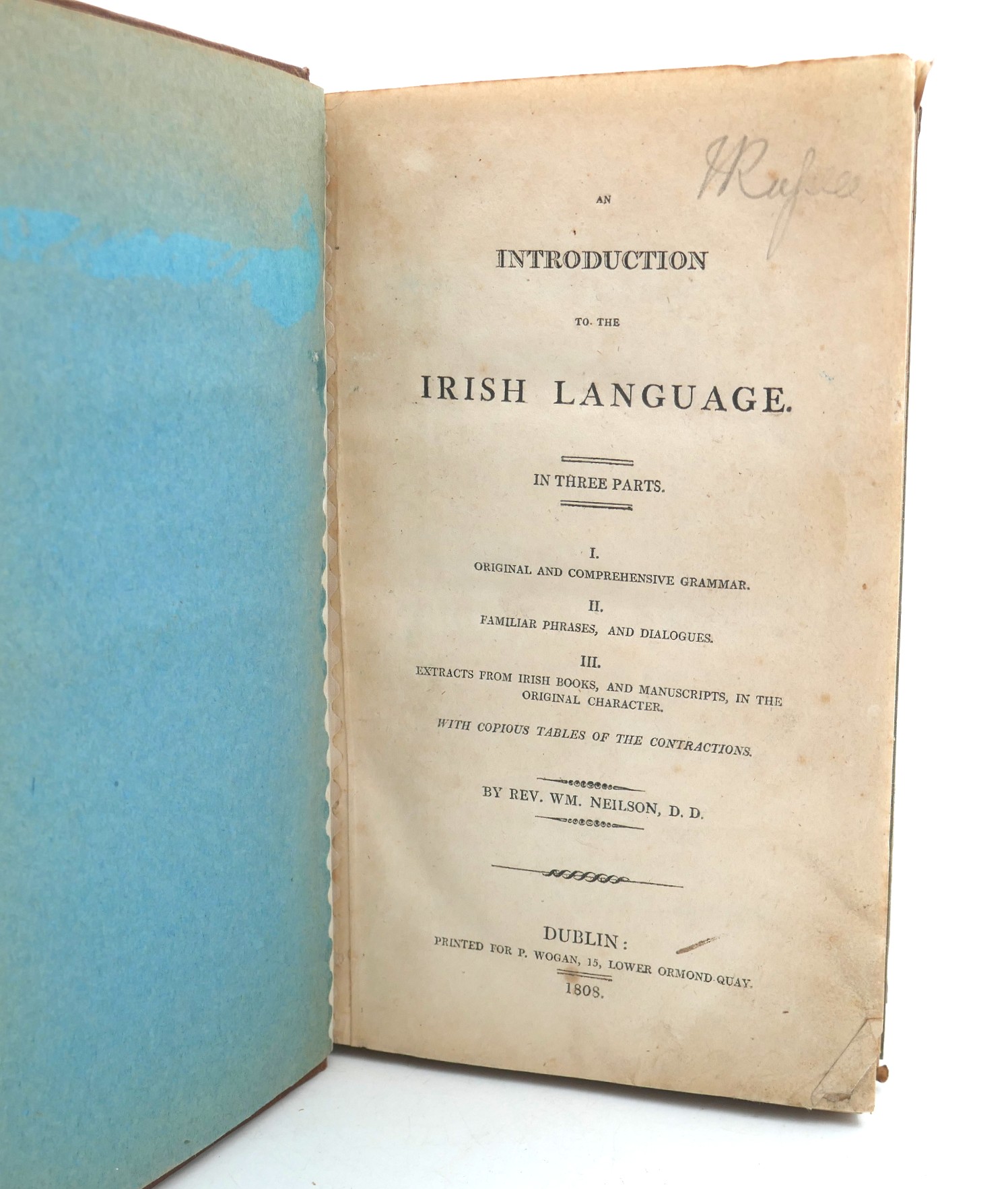 An Introduction to the Irish Language (1808)