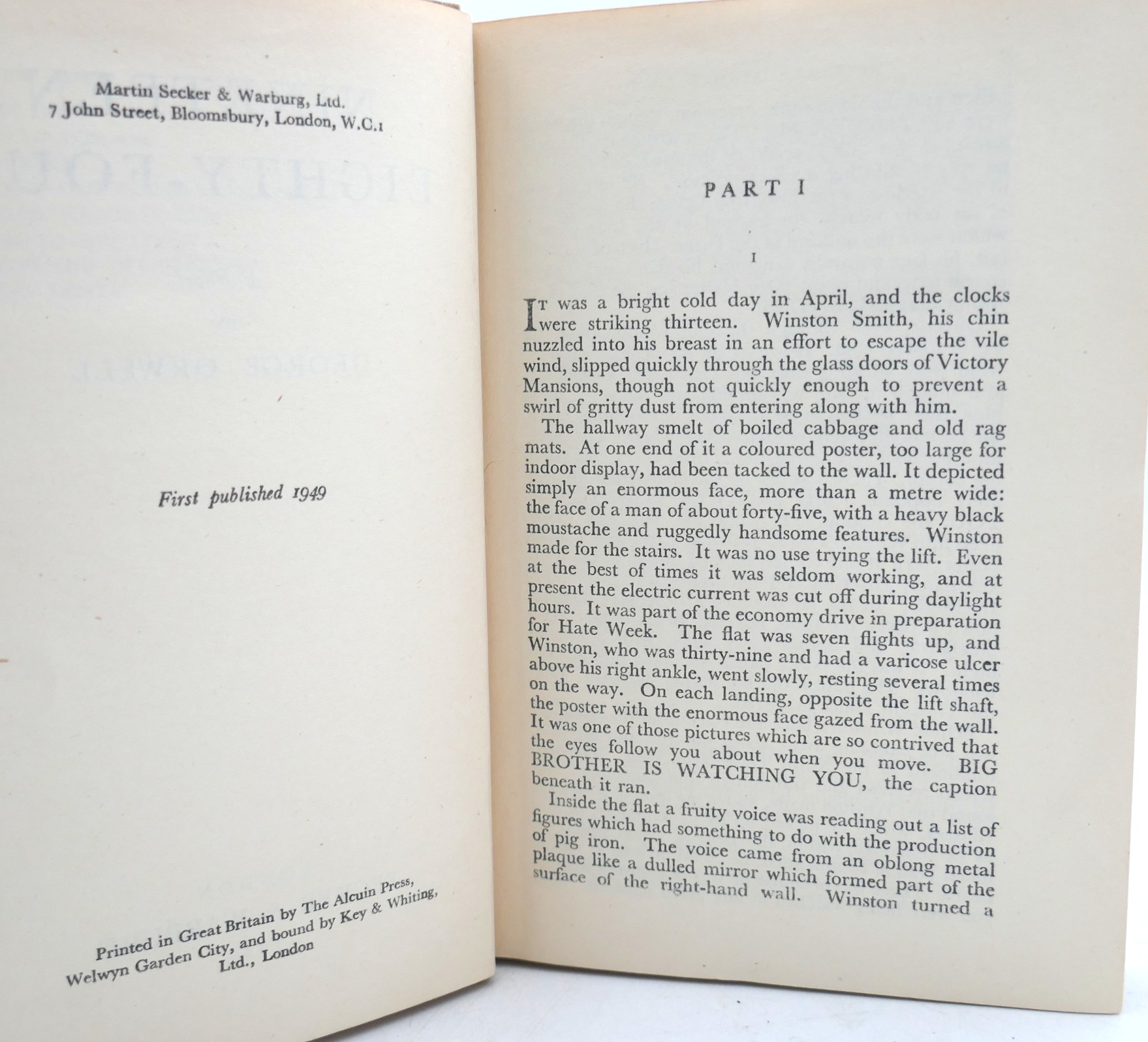 Nineteen Eighty-Four. First Edition (1949) - Image 4