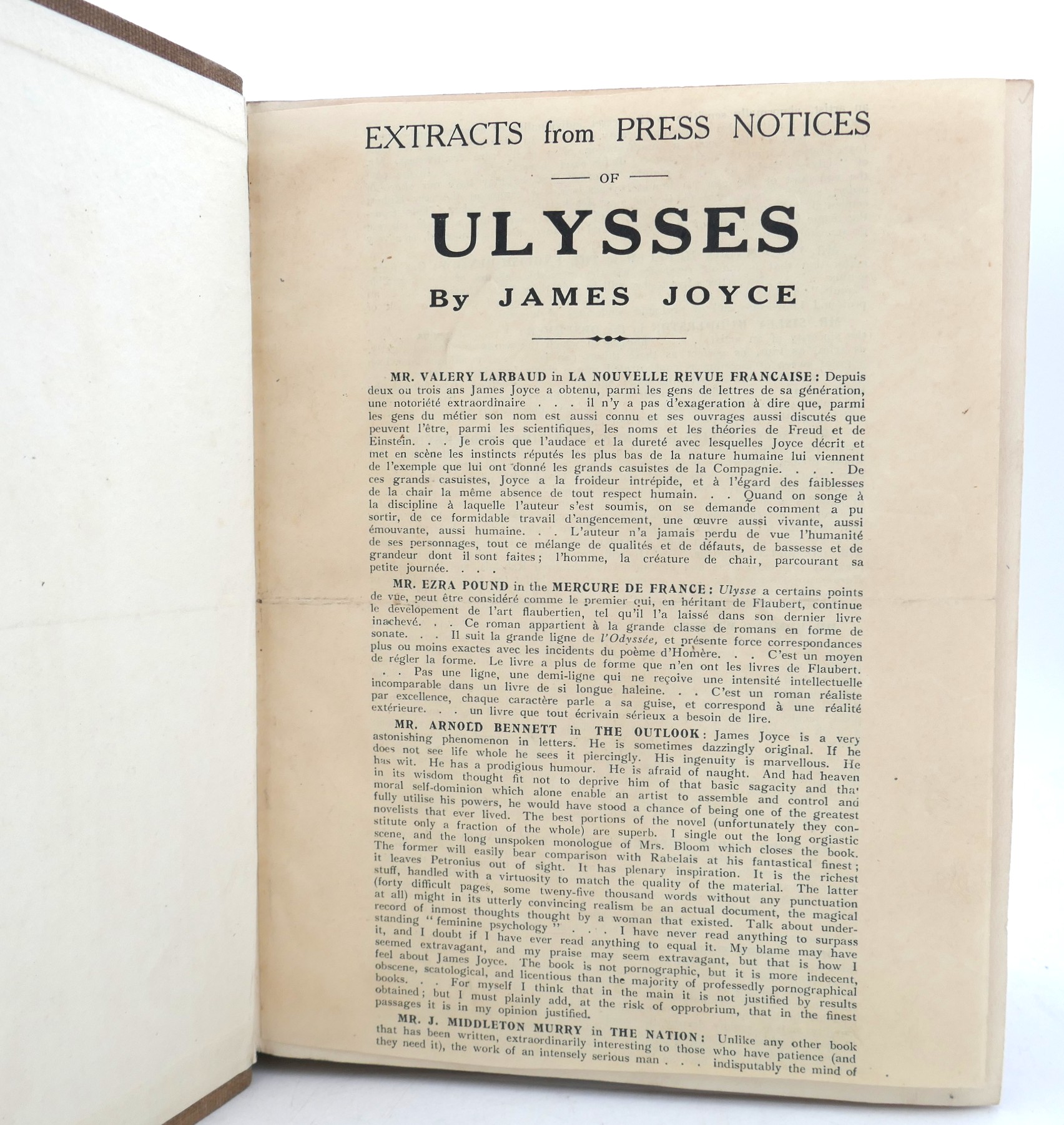 Ulysses. Second Edition. Paris (1922) - Image 7
