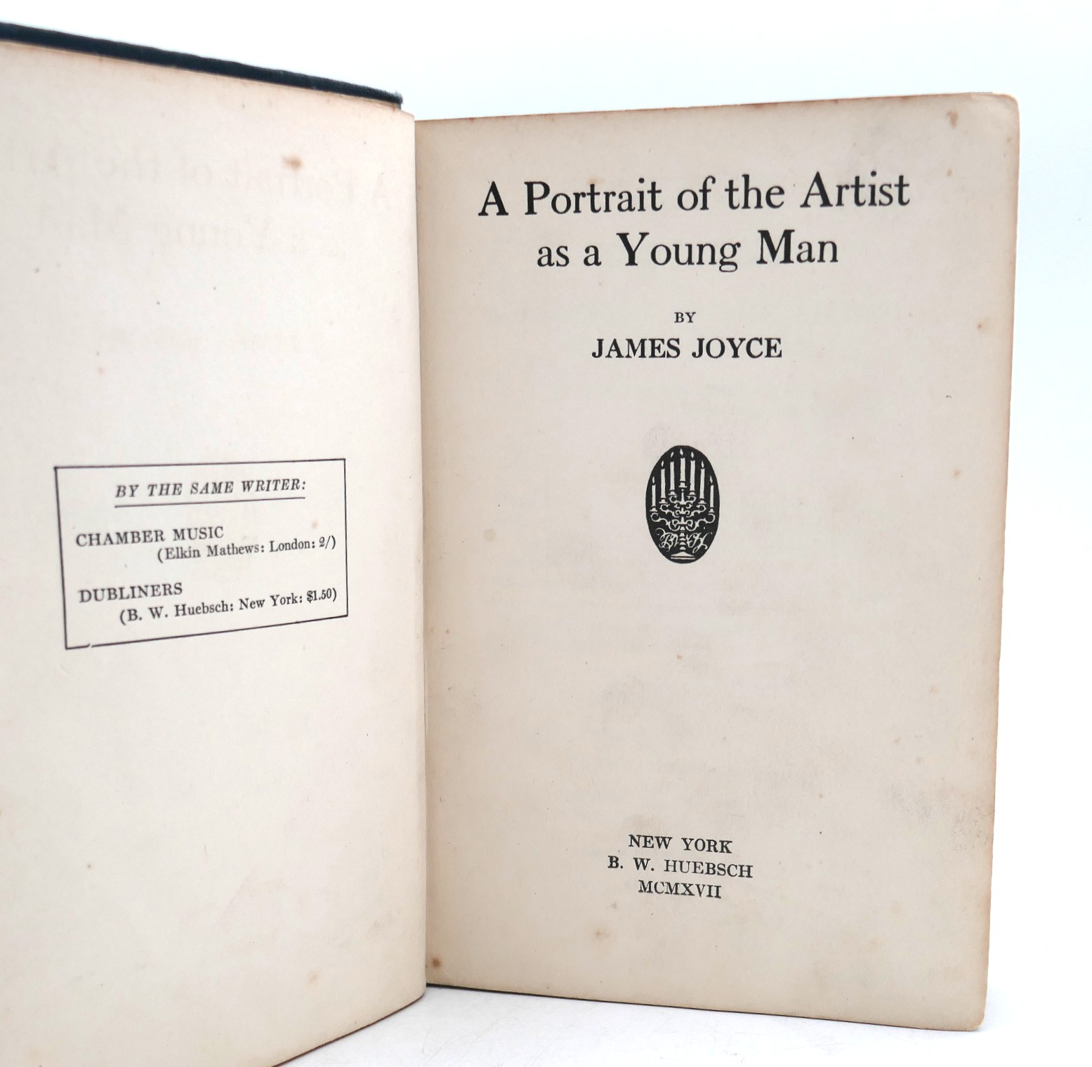 A Portrait of the Artist as a Young Man. Second Printing (1917) - Image 2
