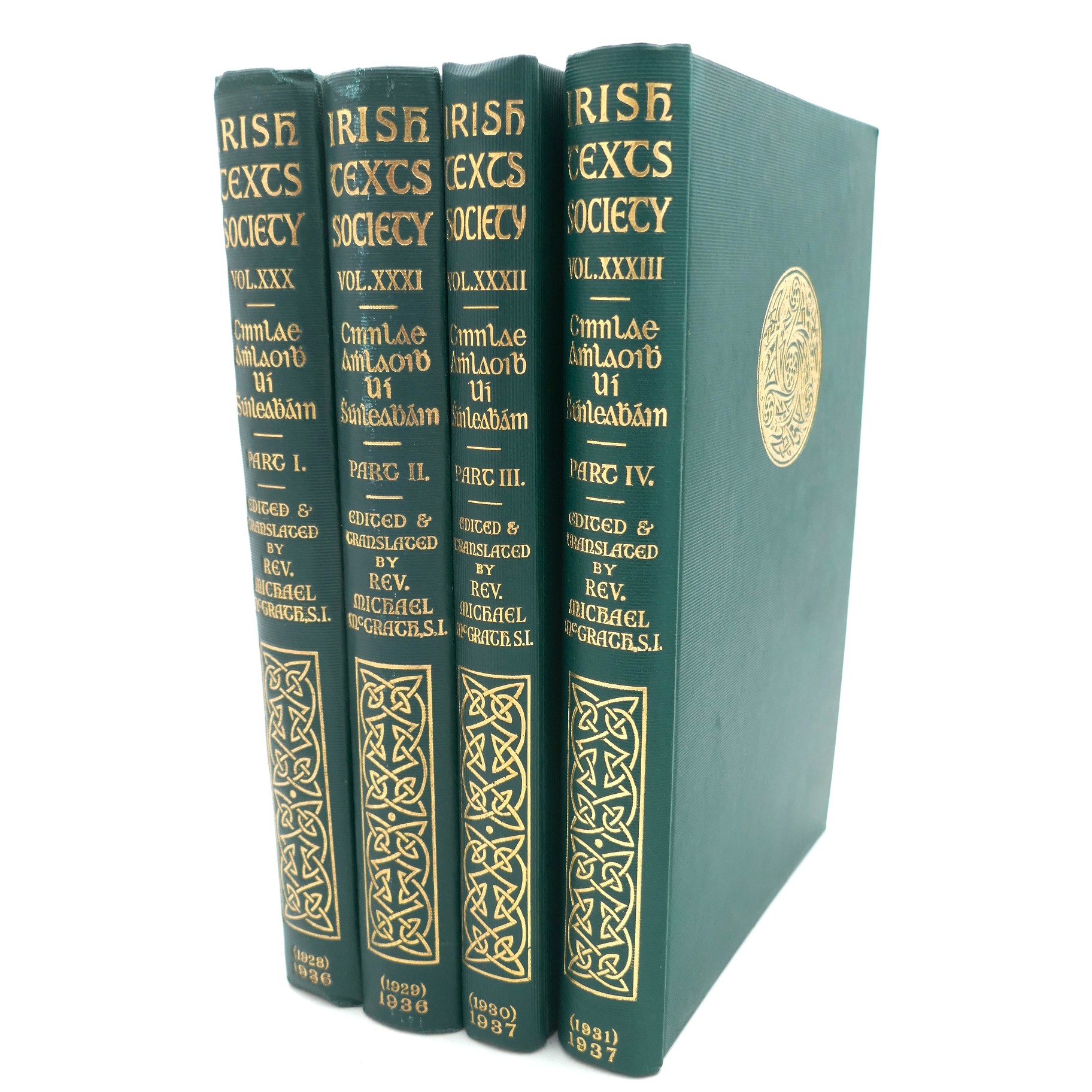 The Diary of Humphrey O'Sullivan. Irish Texts Society (1936-1937)