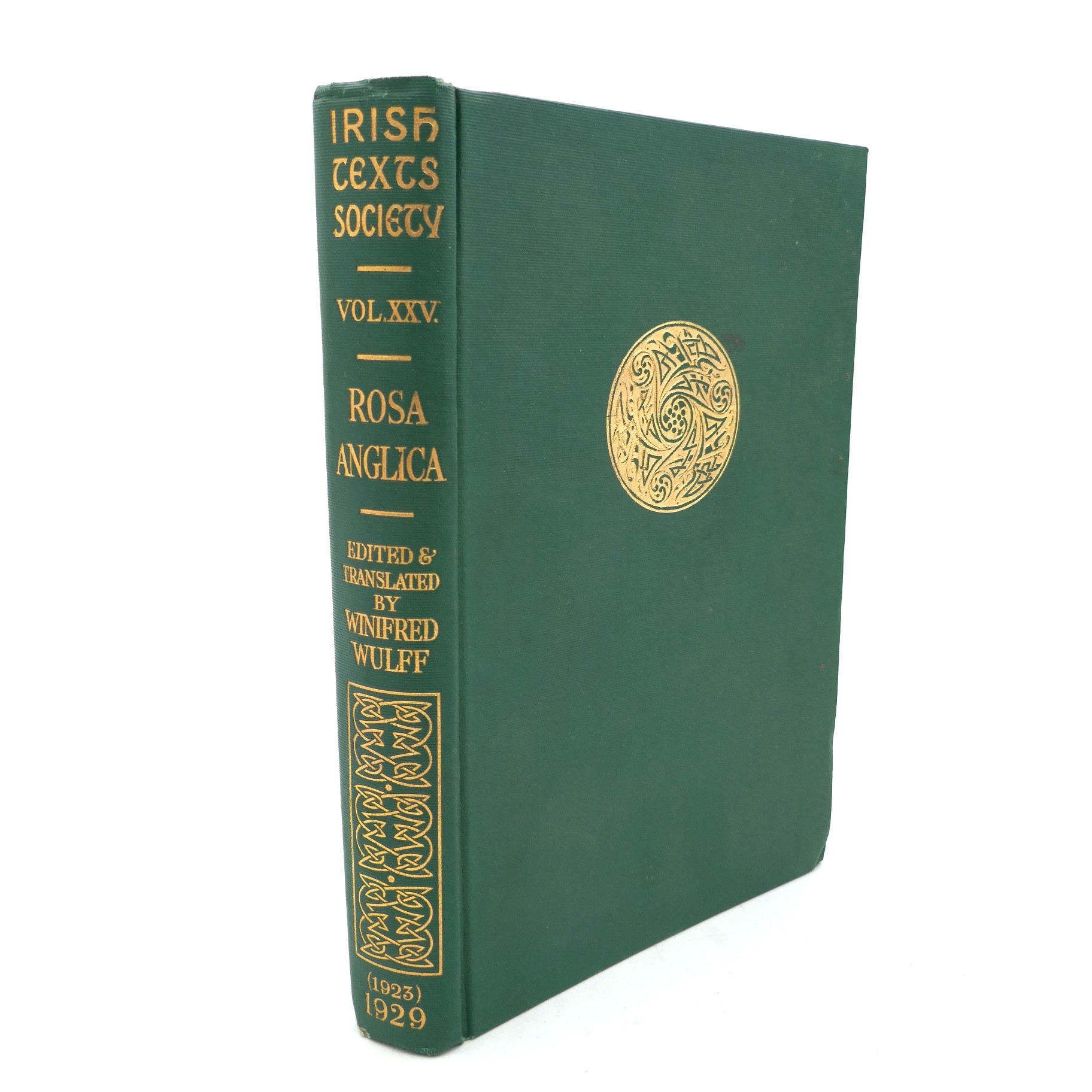 Rosa Anglica sev Rosa Medicinæ. Irish Texts Society (1929)