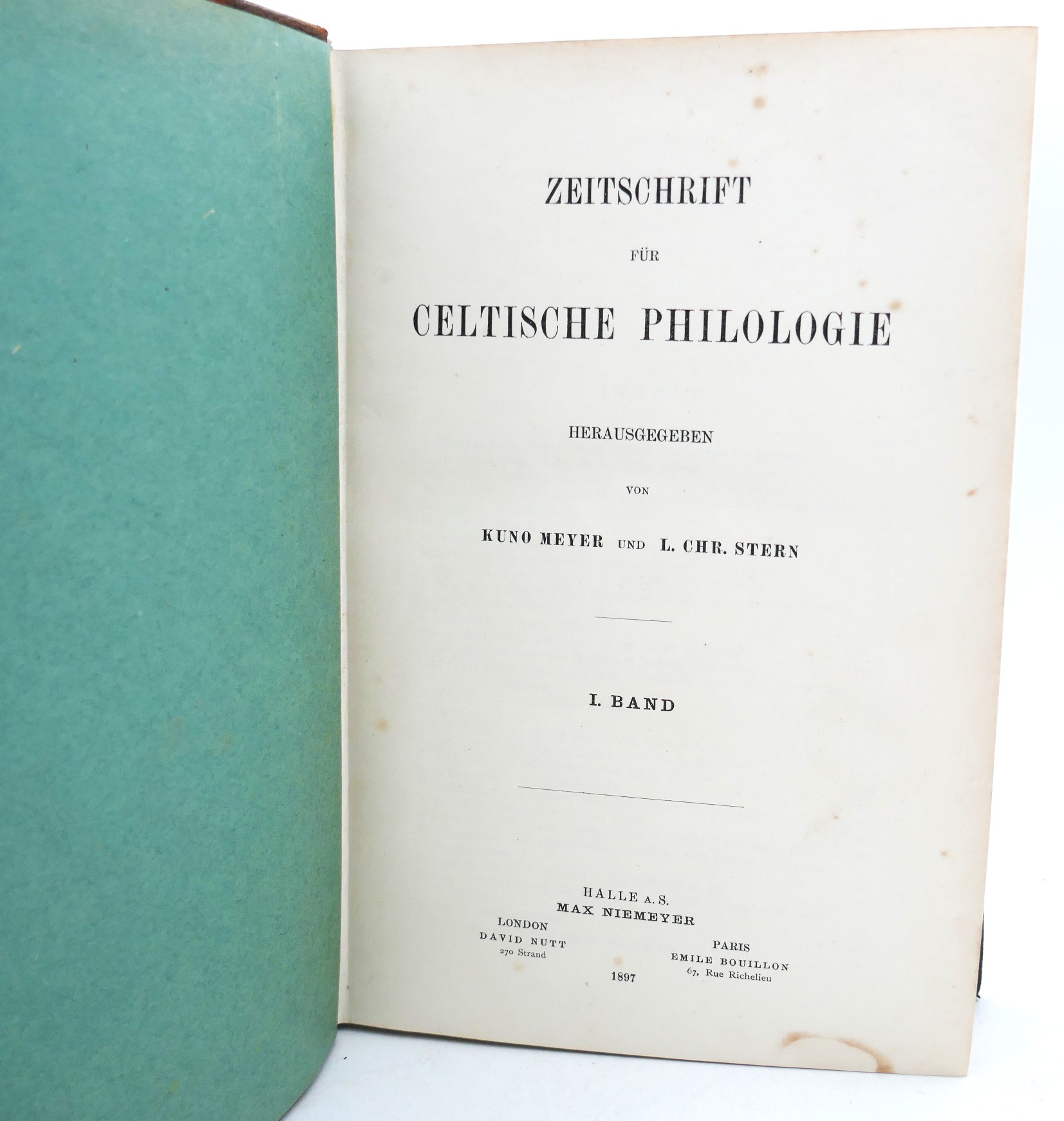 Zeitschrift fur Celtische Philologie. Complete Set (1897-1921) - Image 3