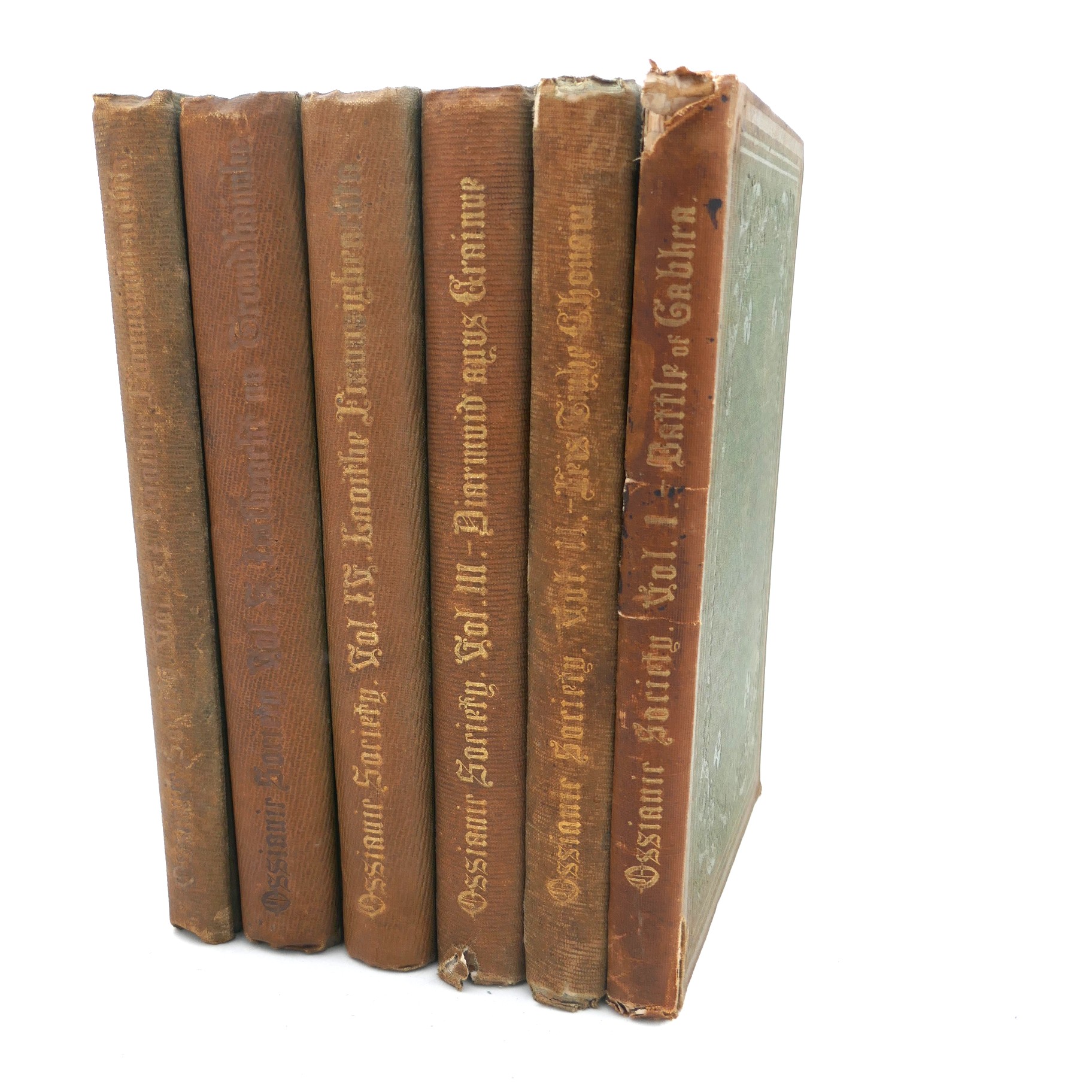 Transactions of the Ossianic Society. Complete Set (1853-1858)