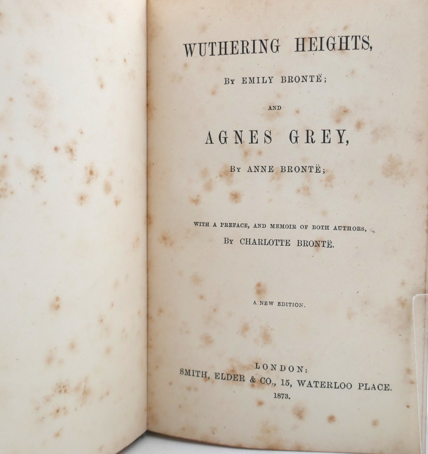 Works of the Bronte Family in Seven Volumes (1873) - Image 4