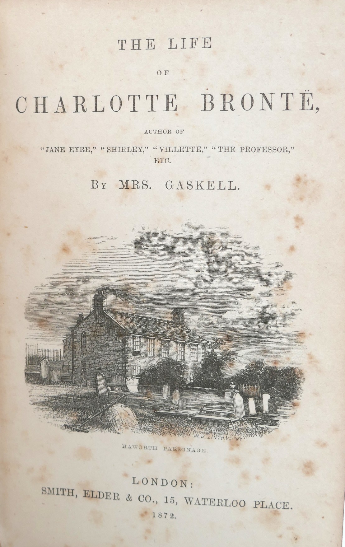 Works of the Bronte Family in Seven Volumes (1873) - Image 6