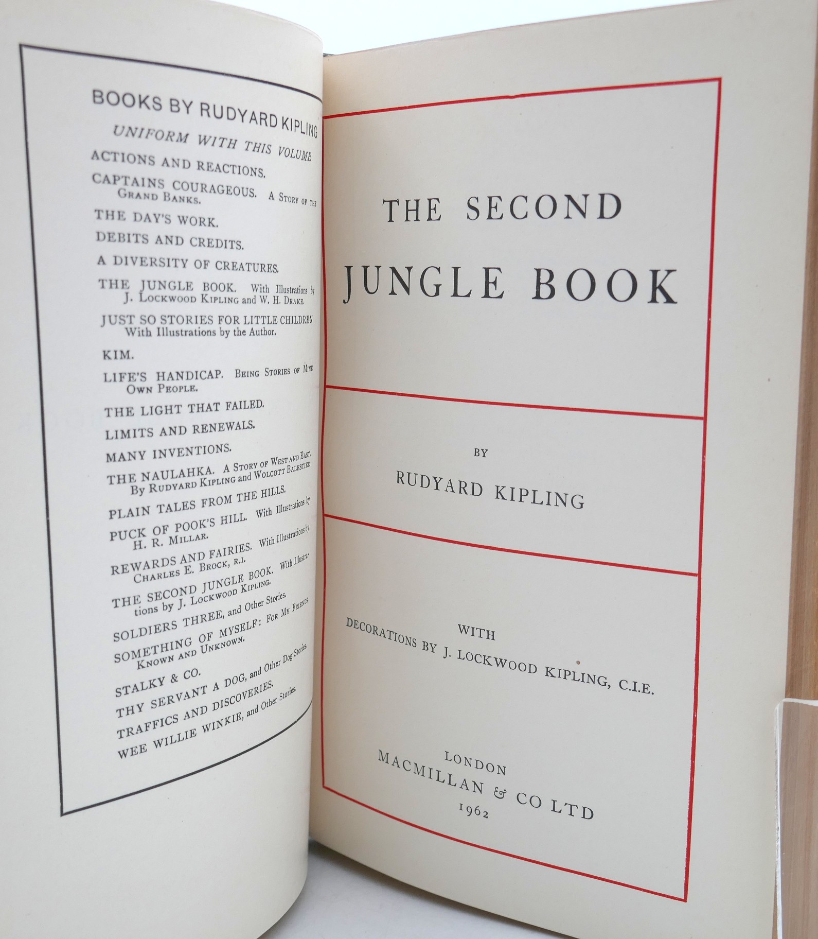 The Jungle Book and The Second Jungle Book. Fine Binding (1965) - Image 8
