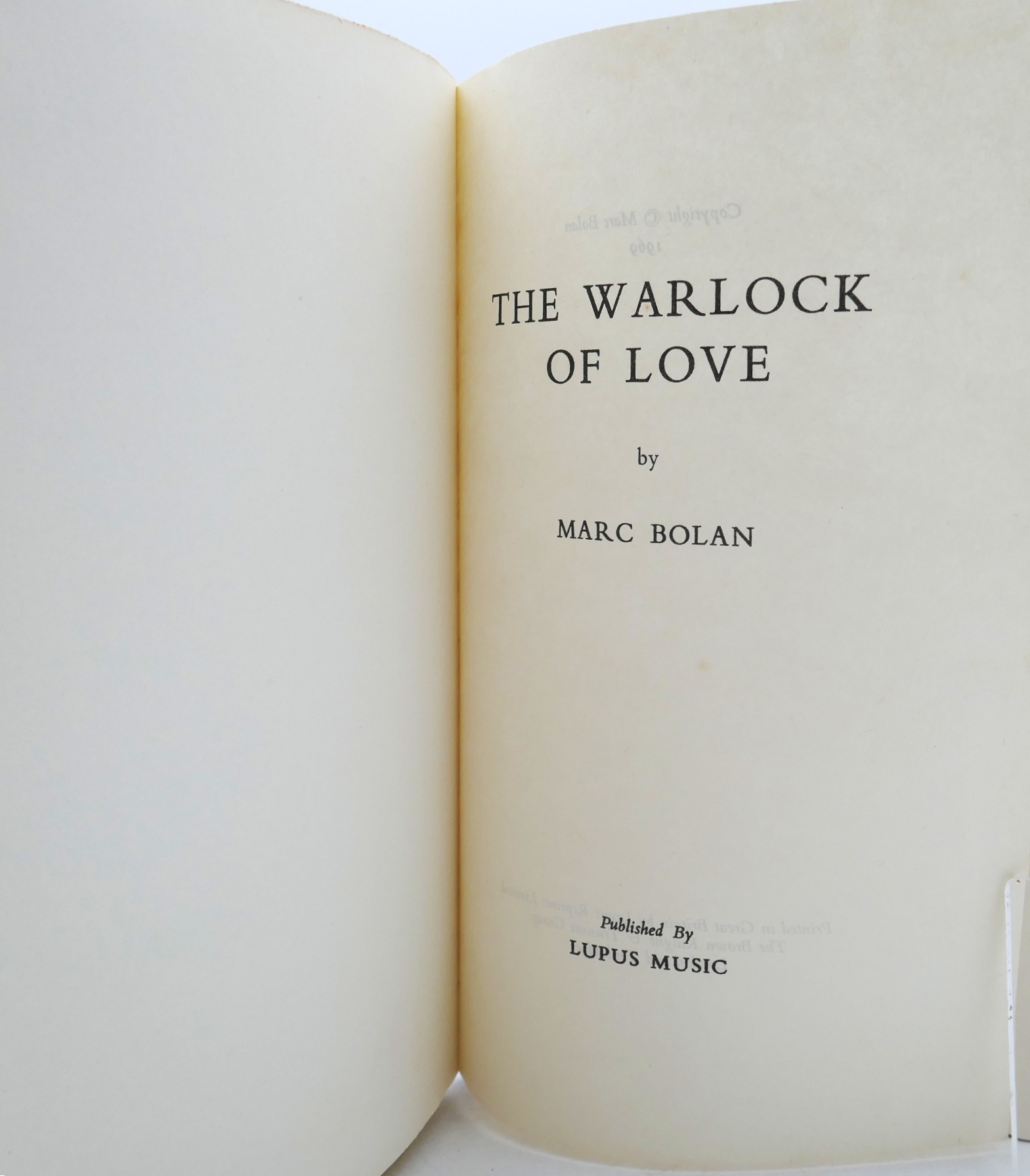 The Warlock of Love. First Edition (1969) - Image 3