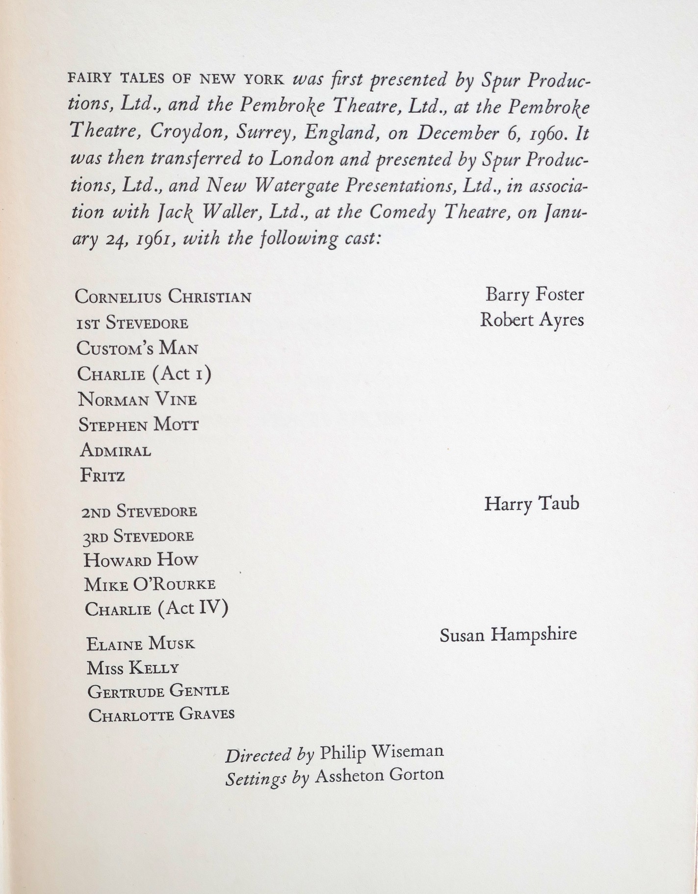 Fairy Tales of New York. Signed byu the Author (1961) - Image 4