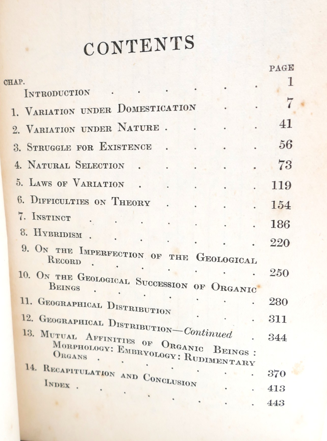 The Origin of Species by Means of Natural Selection (1904) - Image 3