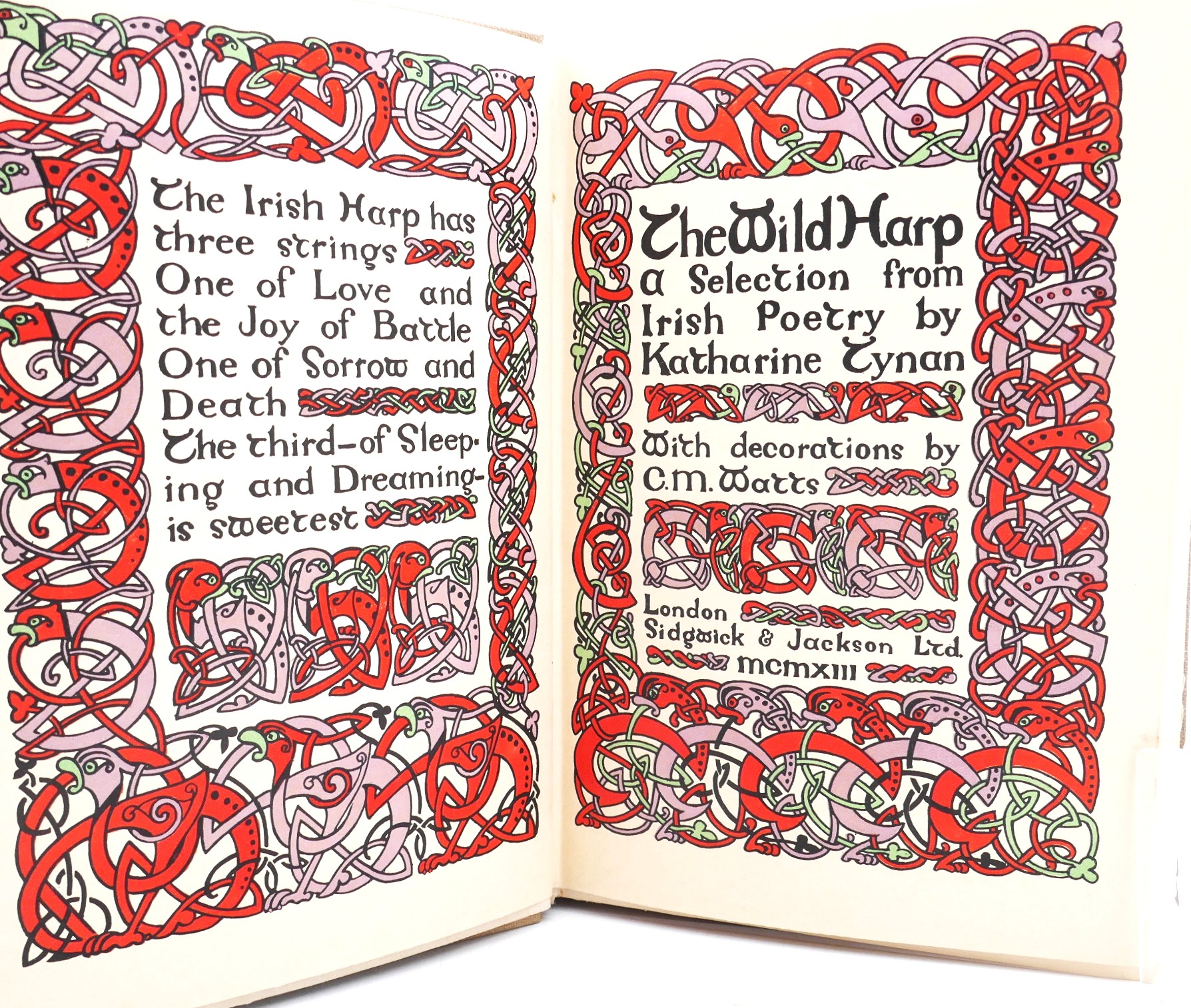 The Wild Harp. A Selection from Irish Poetry (1913) - Image 3
