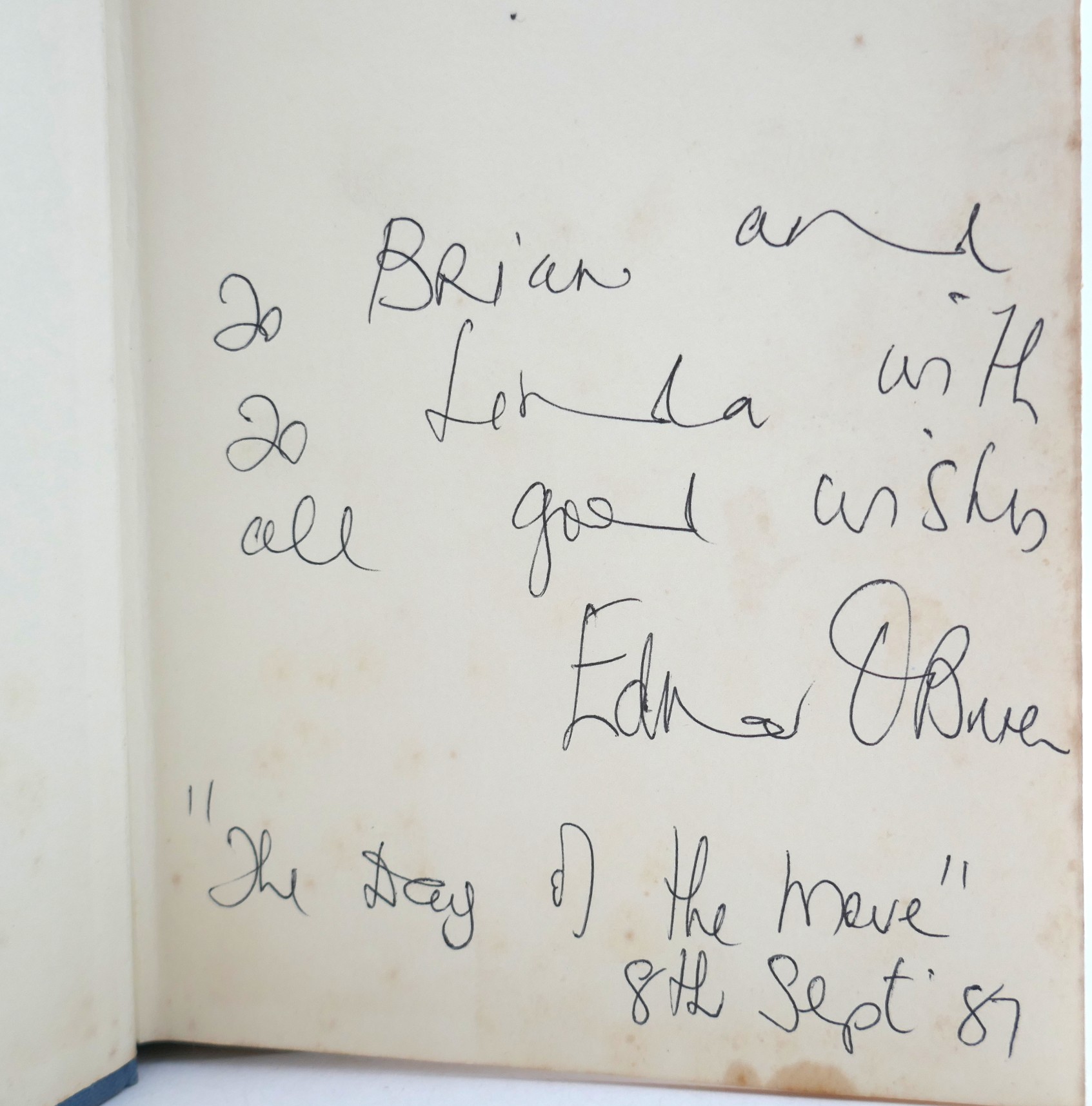 The Country Girls Trilogy and Epilogue. Inscribed by the Author (1987) - Image 2