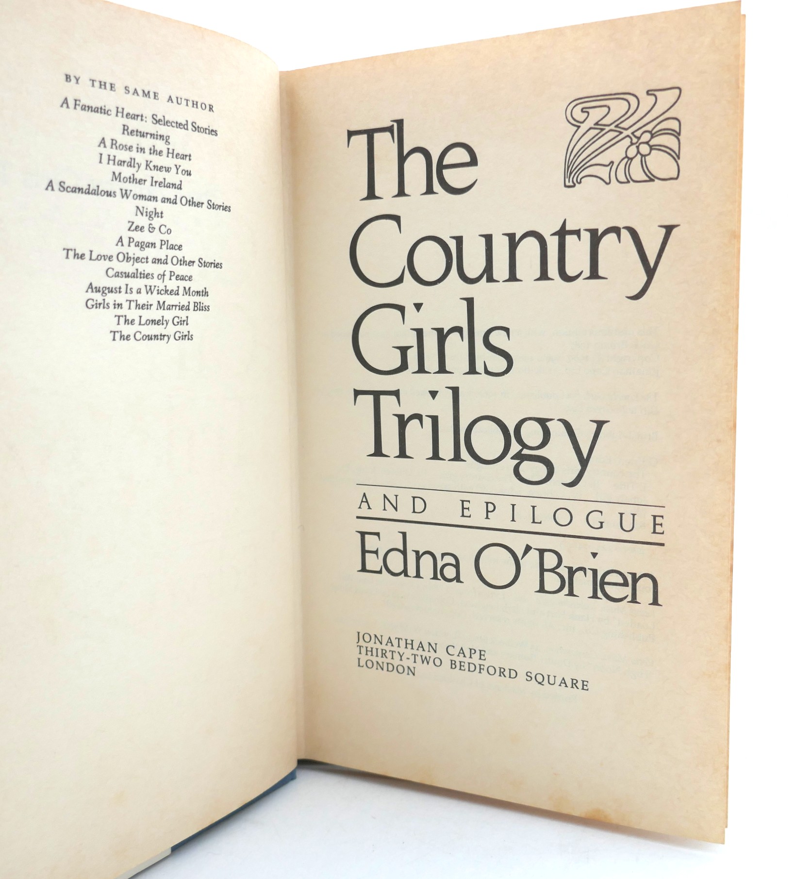 The Country Girls Trilogy and Epilogue. Inscribed by the Author (1987) - Image 3