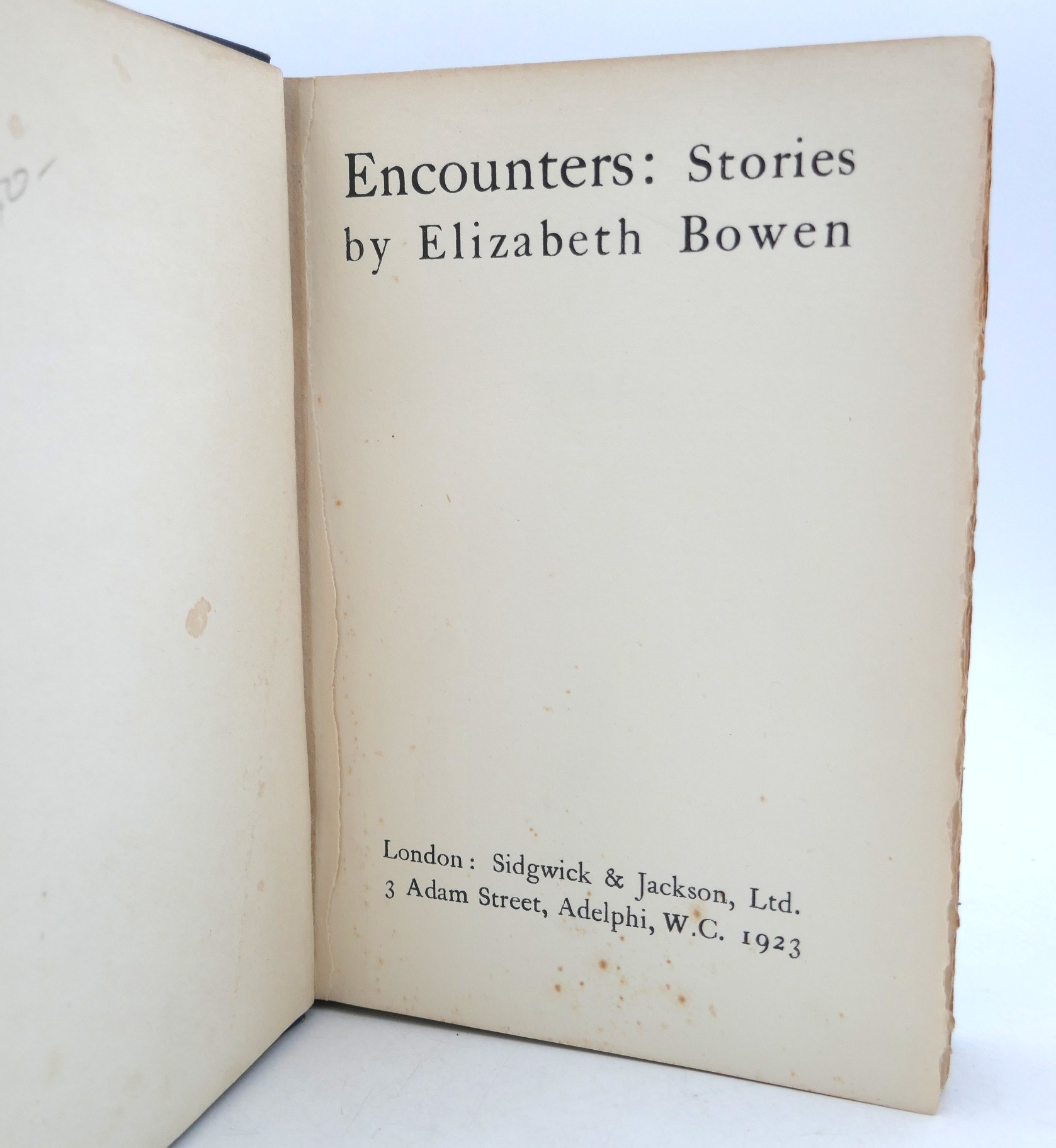 Encounters. Stories (1923) - Image 3