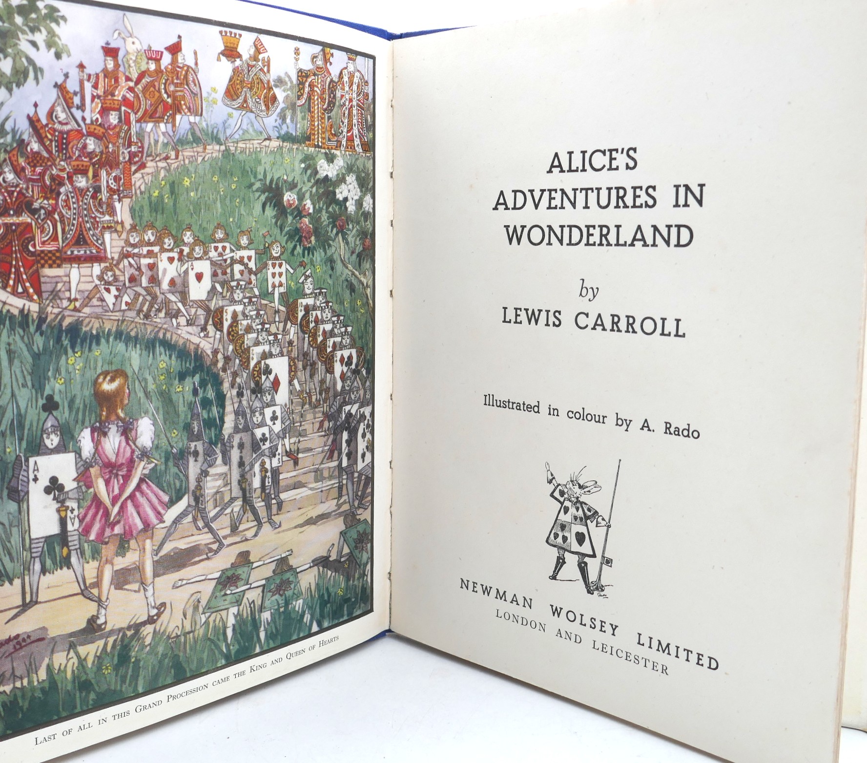 Alice's Adventures in Wonderland. Illustrated by A. Rado (1944) - Image 2
