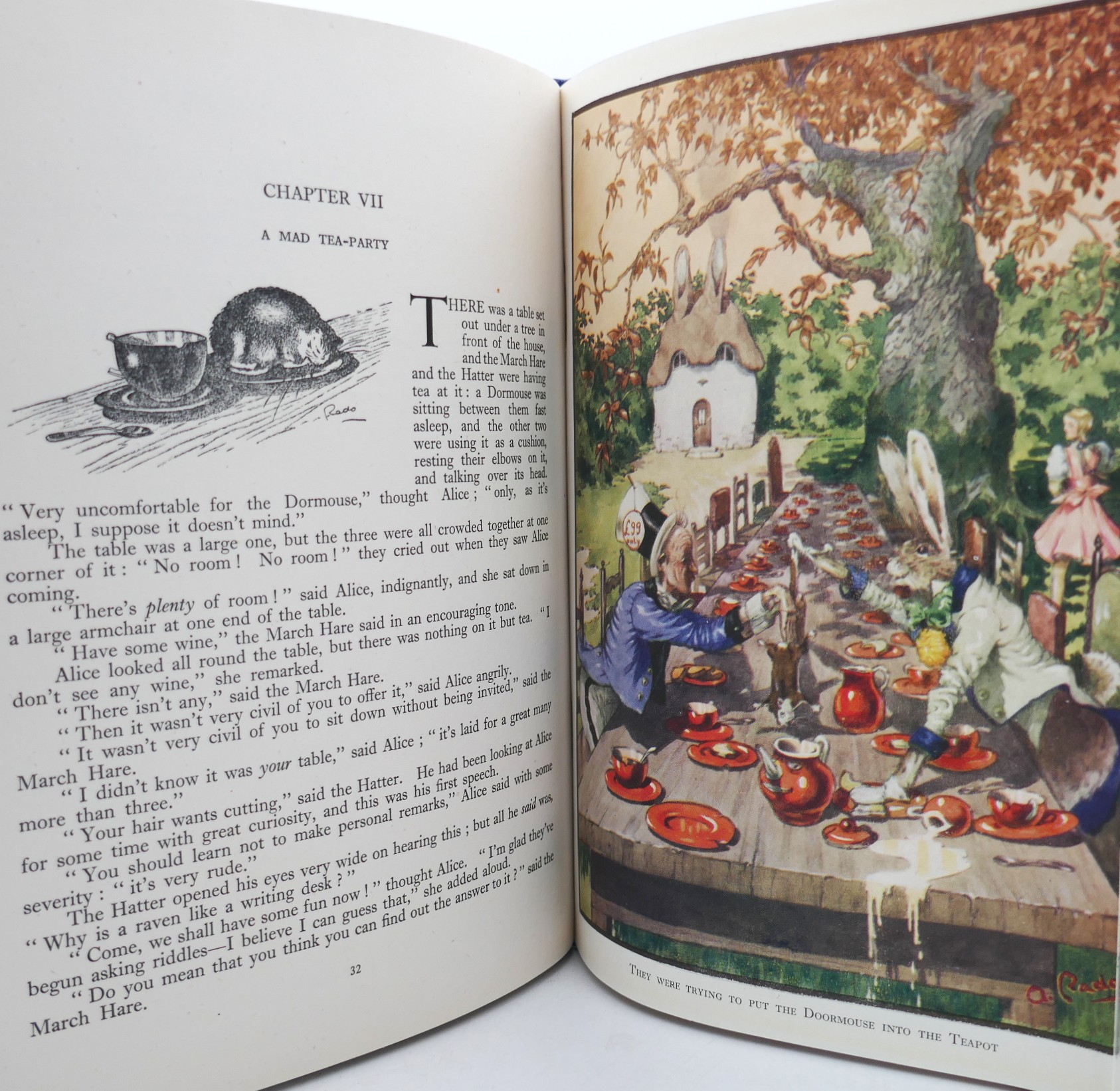 Alice's Adventures in Wonderland. Illustrated by A. Rado (1944) - Image 5