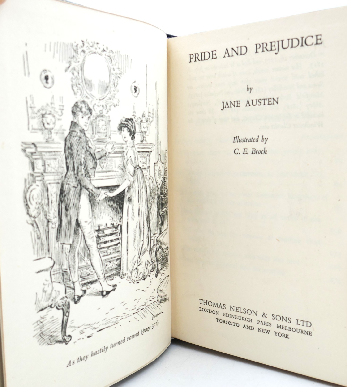 Pride and Prejudice. Illustrated by Charles E. Brock. - Image 2