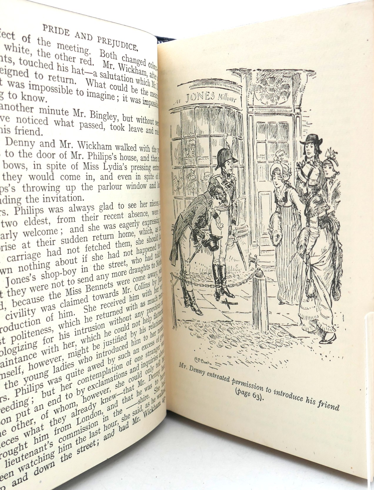 Pride and Prejudice. Illustrated by Charles E. Brock. - Image 3