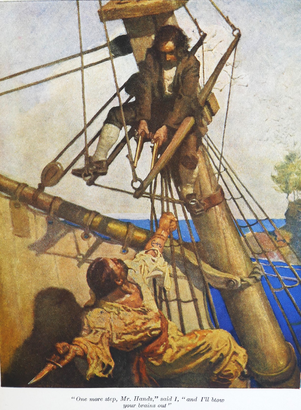 Treasure Island. Illustrated by N.C. Wyeth (1920) - Image 5